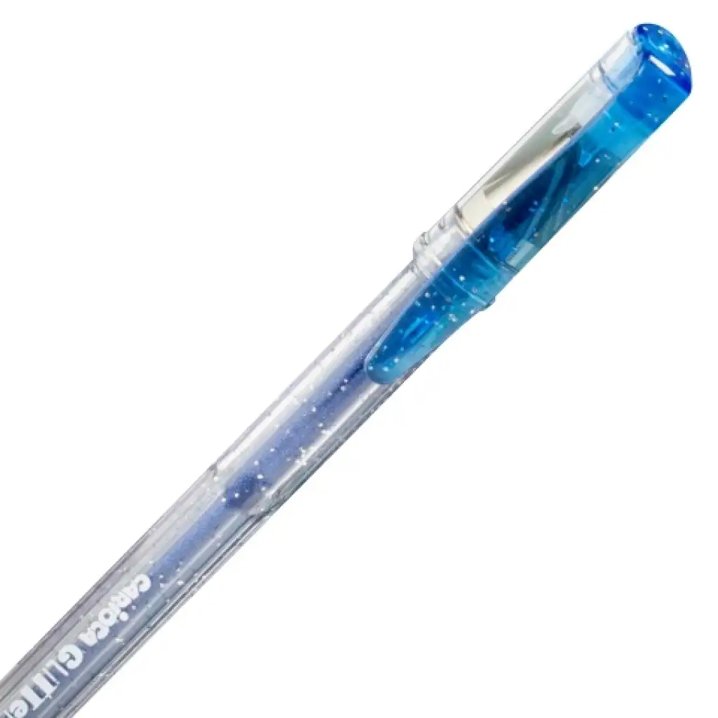 imagen de Carioca: Bolígrafo de gel brillante de color azul 1