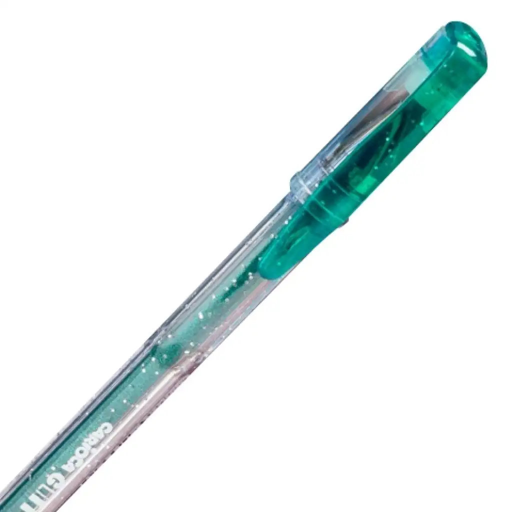 imagen de Carioca: Bolígrafo de gel brillante de color verde 1