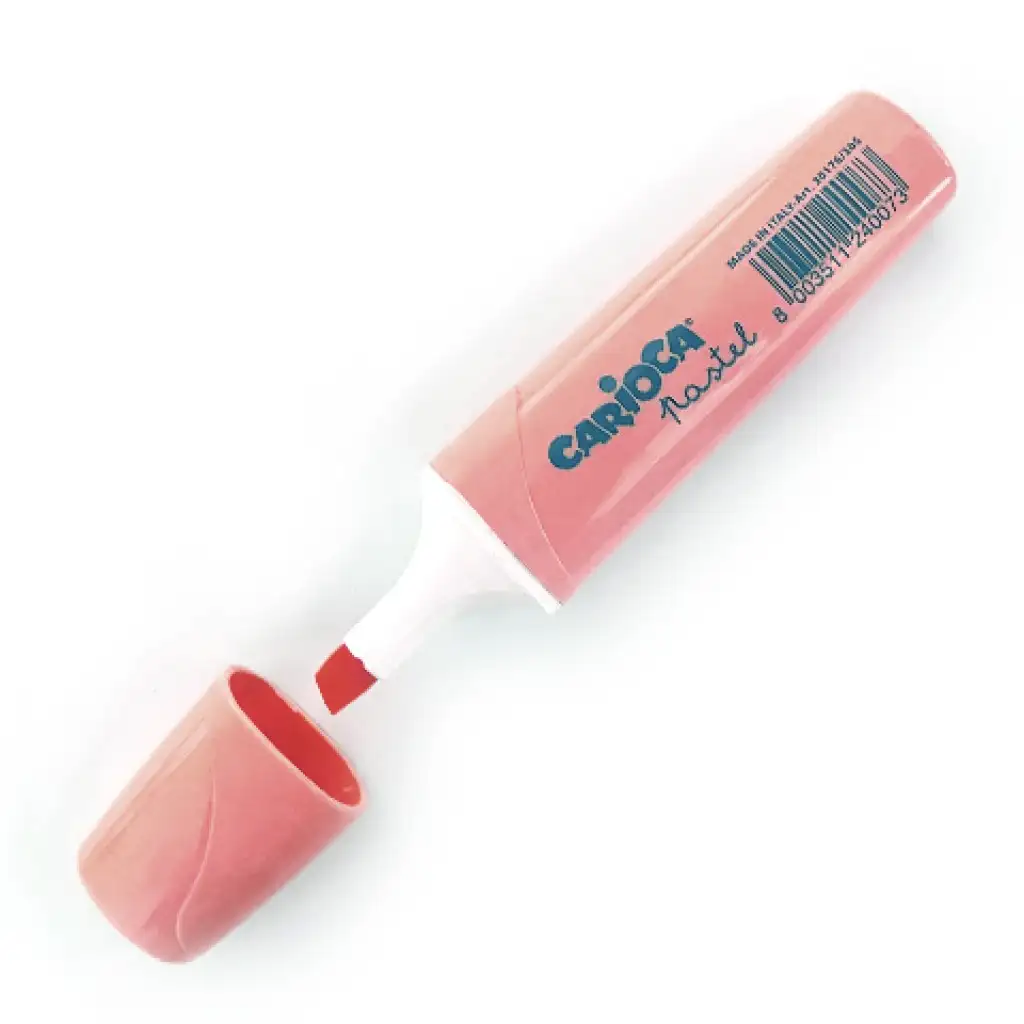 imagen de Carioca: Marcador de texto de color rosa pastel 5mm 1