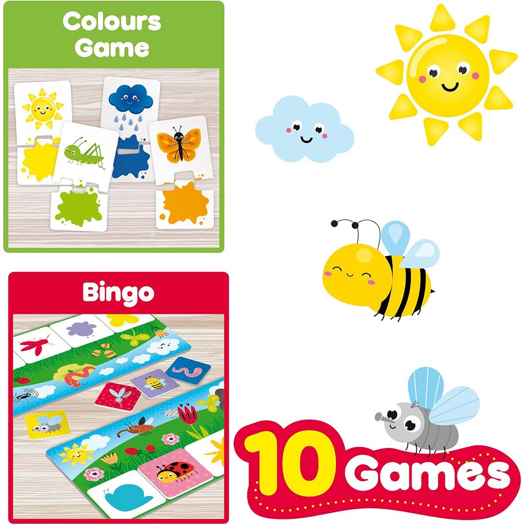 imagen de Carotina baby: Colección de juegos de desarrollo de habilidades para los más pequeños con 10 juegos diferentes - Lisciani 5