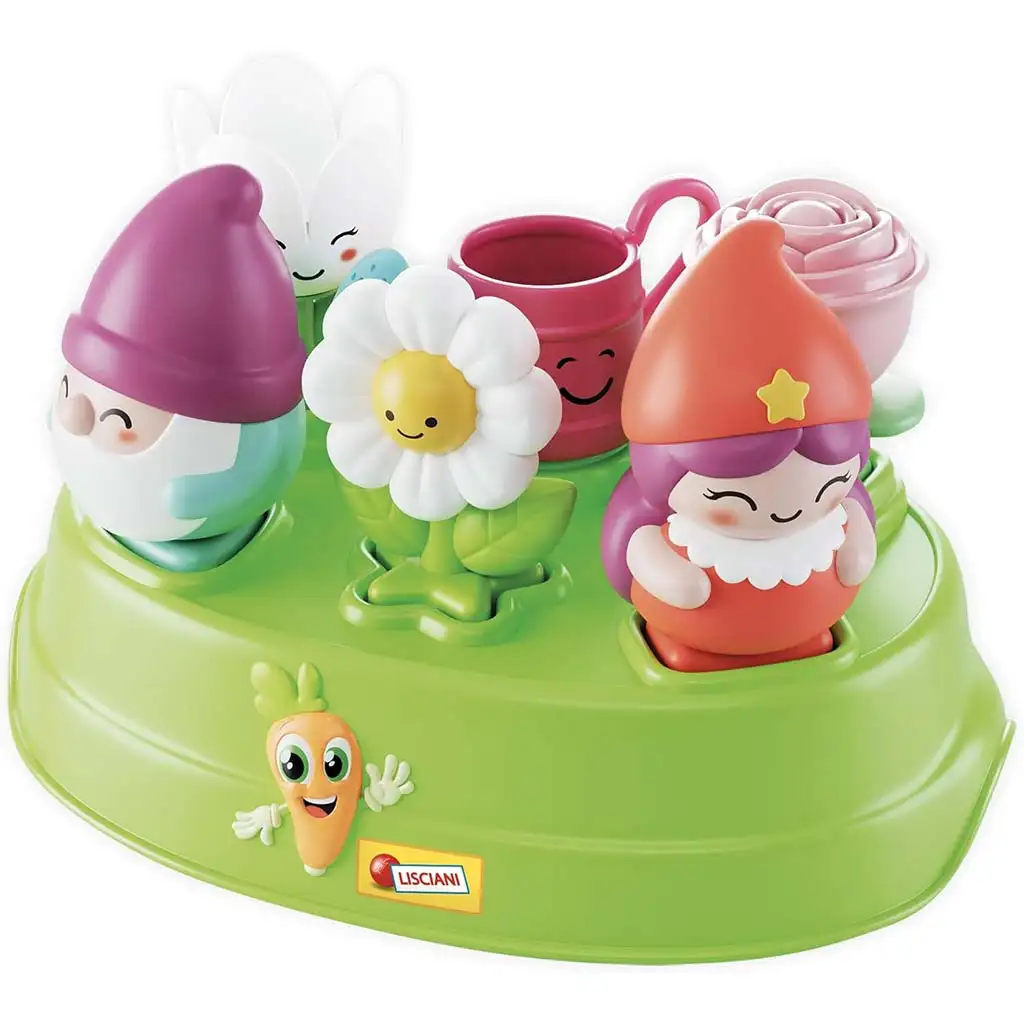 imagen de Carotina baby: Enanitos y flores juego de encaje - Lisciani 3