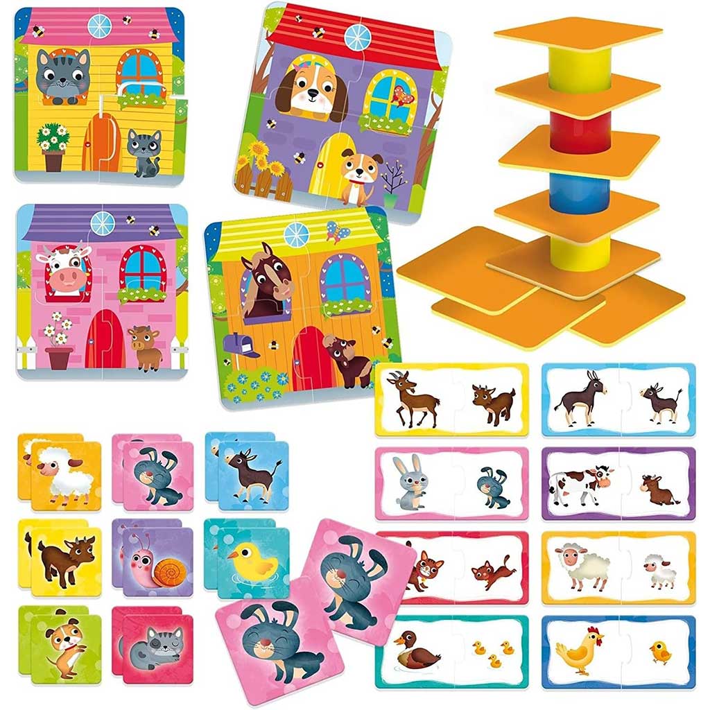 imagen de Carotina Baby: juego de desarrollo de habilidades 4 en 1 - Lisciani 3