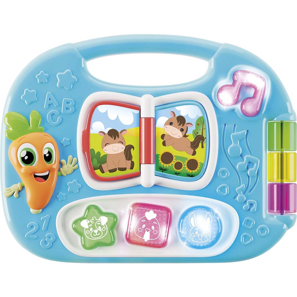 imagen de Carotina baby: Mesa de juego para el desarrollo de habilidades - Granja - Lisciani 2