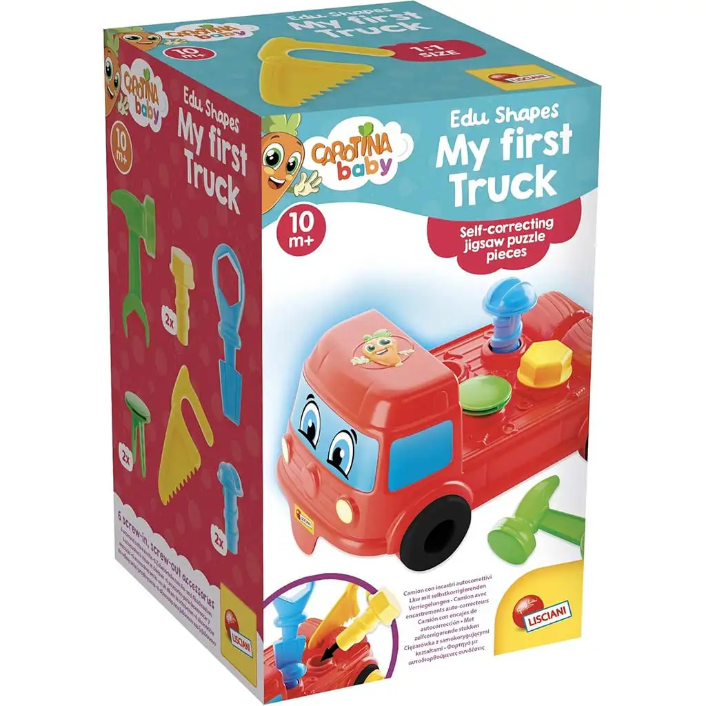 imagen de Carotina baby: Mi primer camión juego de encaje - Lisciani 1