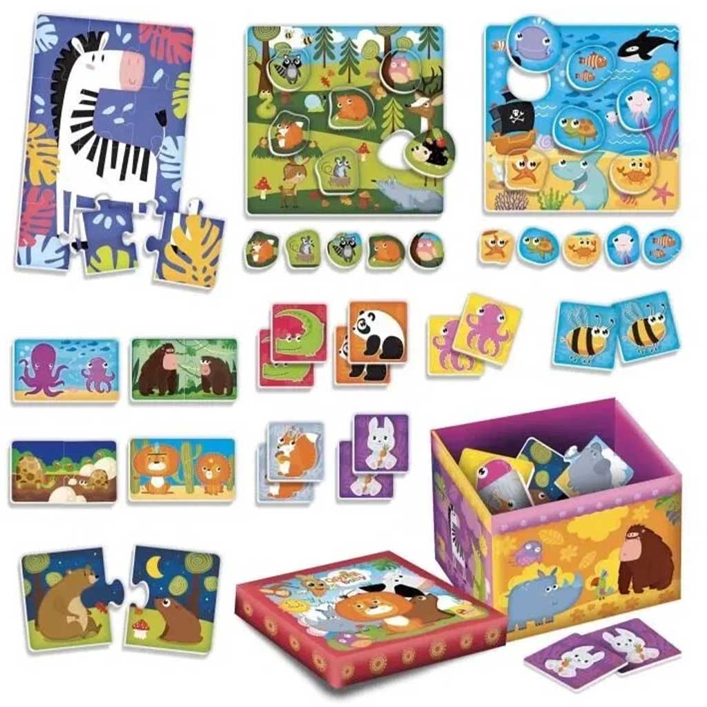 imagen de Carotina Baby: Super Caja 10 juegos educativos - Lisciani 2