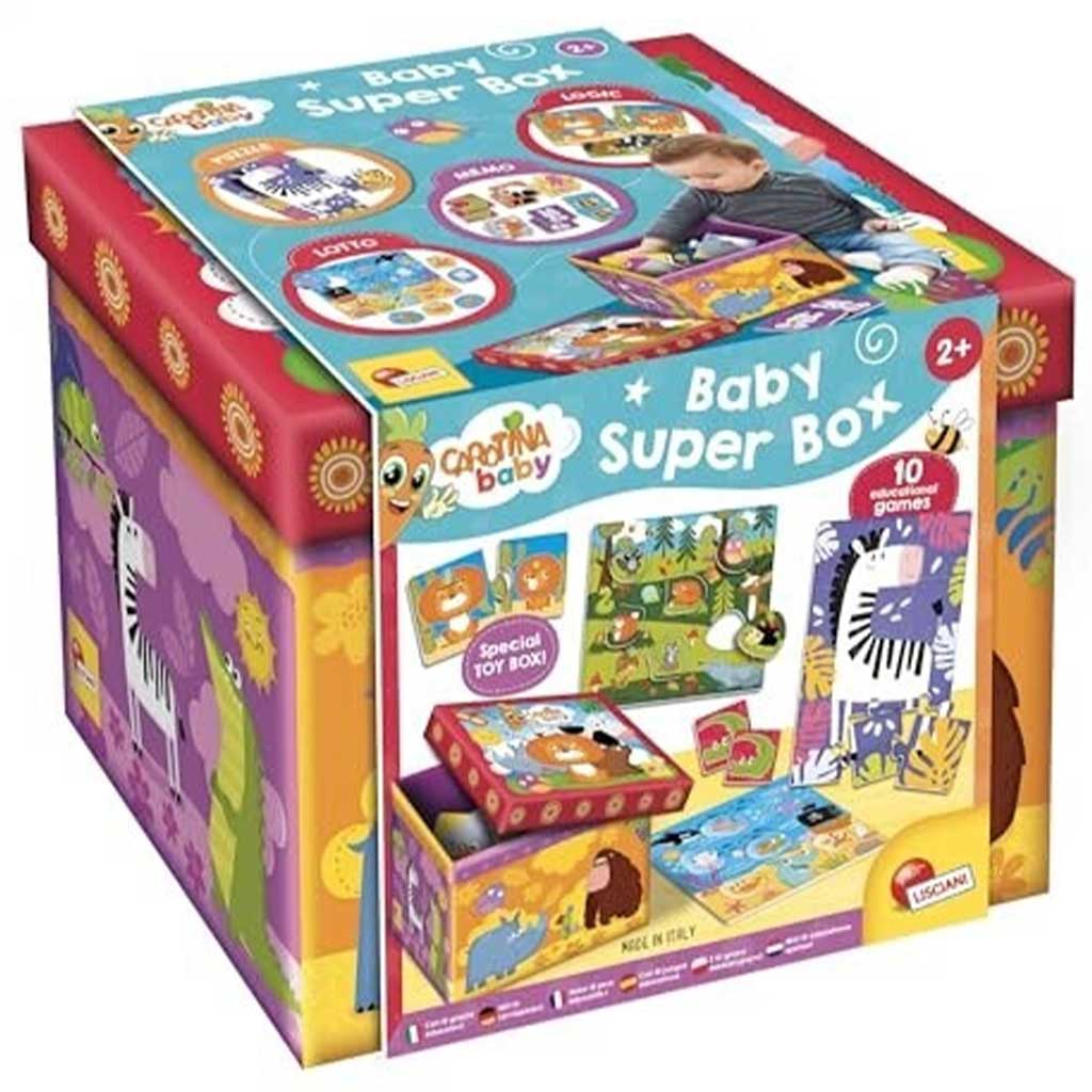 imagen de Carotina Baby: Super Caja 10 juegos educativos - Lisciani 1