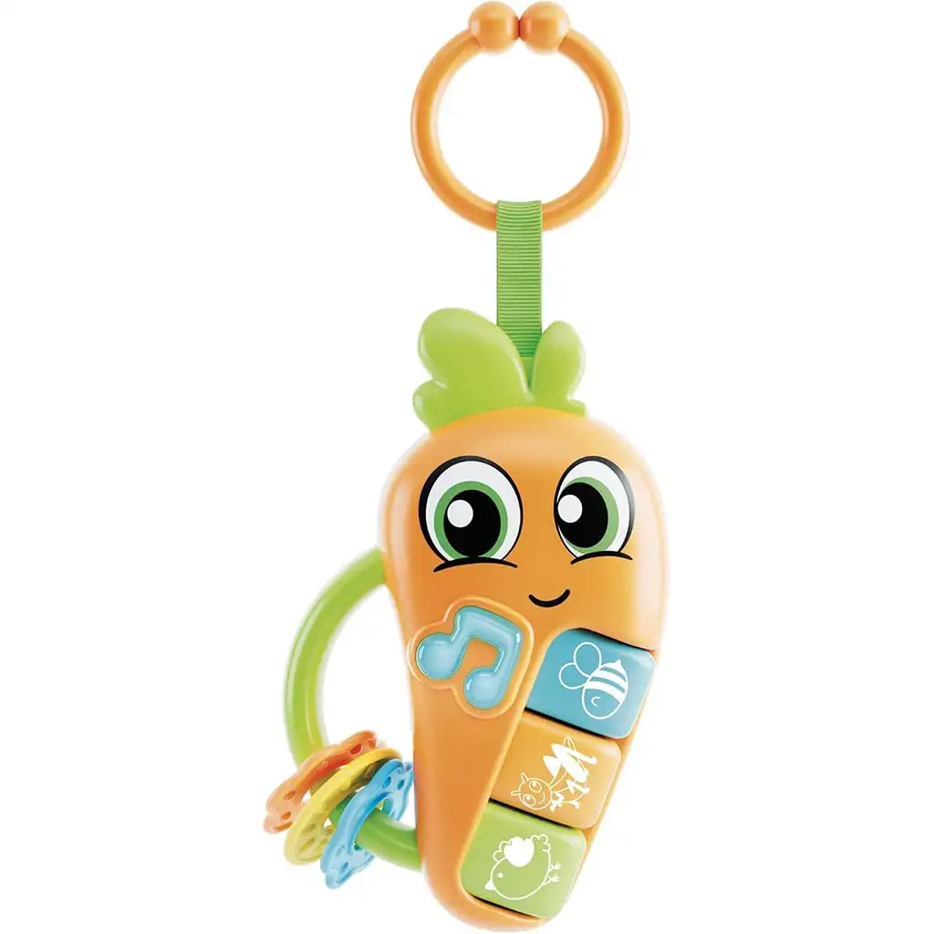 imagen de Carotina Baby: Zanahoria interactiva con luz y sonido - Lisciani 2