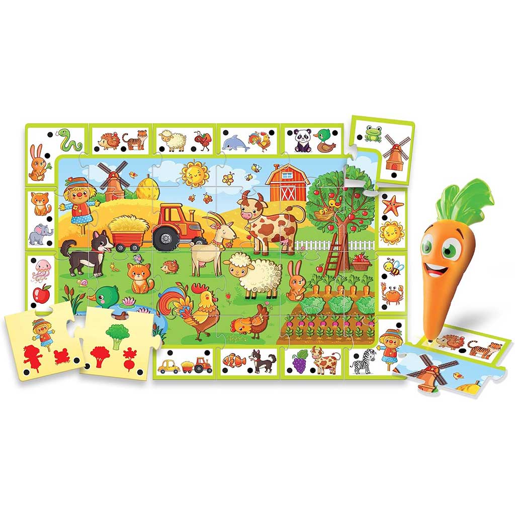 imagen de Carotina: Conjunto de Granja Feliz - Lisciani 2