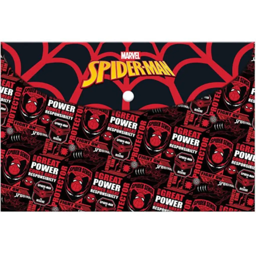 imagen de Carpeta A4 de Spiderman con broche 1