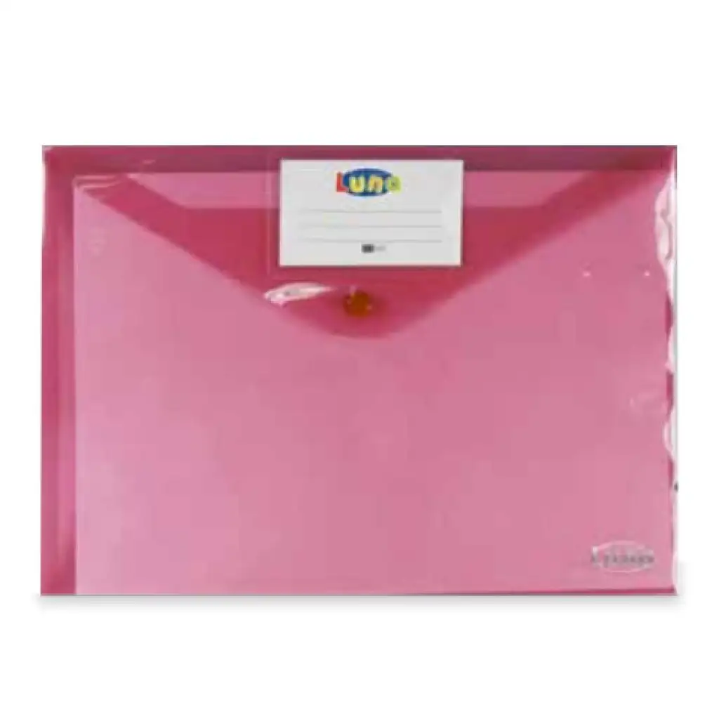 imagen de Carpeta de plástico transparente roja A/4 1
