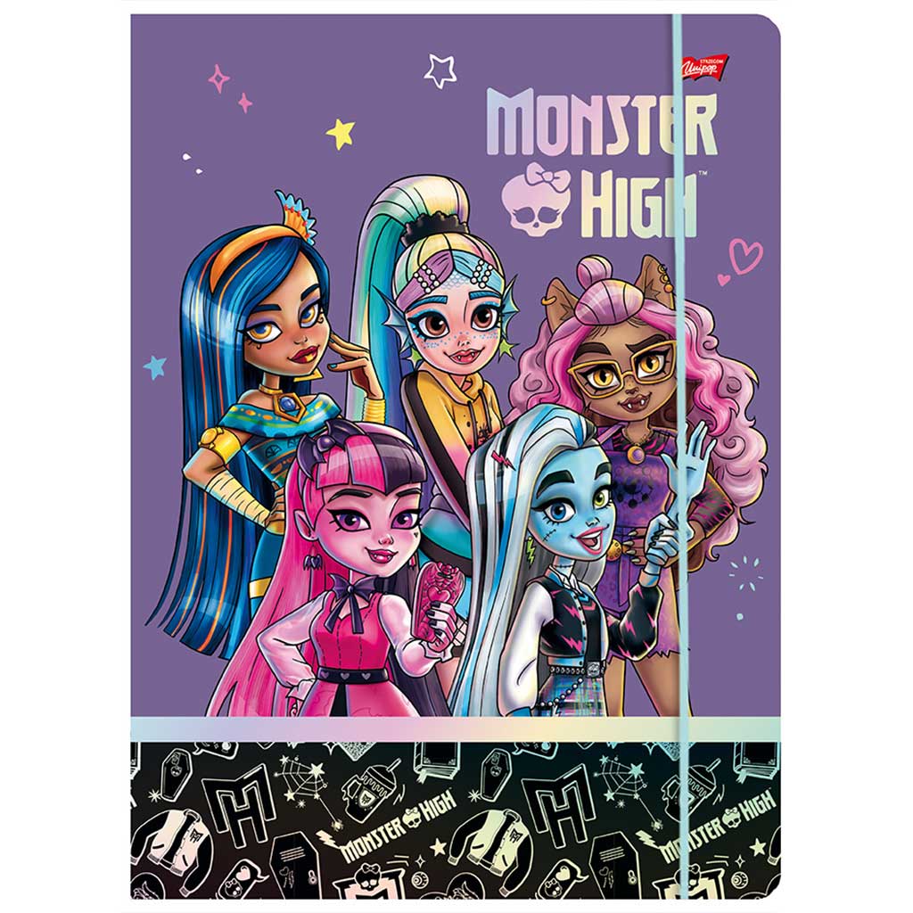 imagen de Carpeta elástica Monster High tamaño A4 1