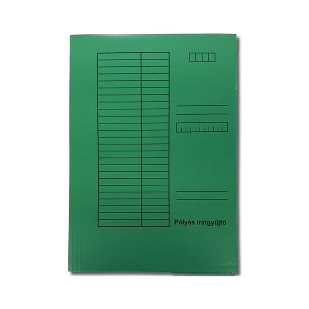imagen de Carpeta verde con solapa A/4 230g 1