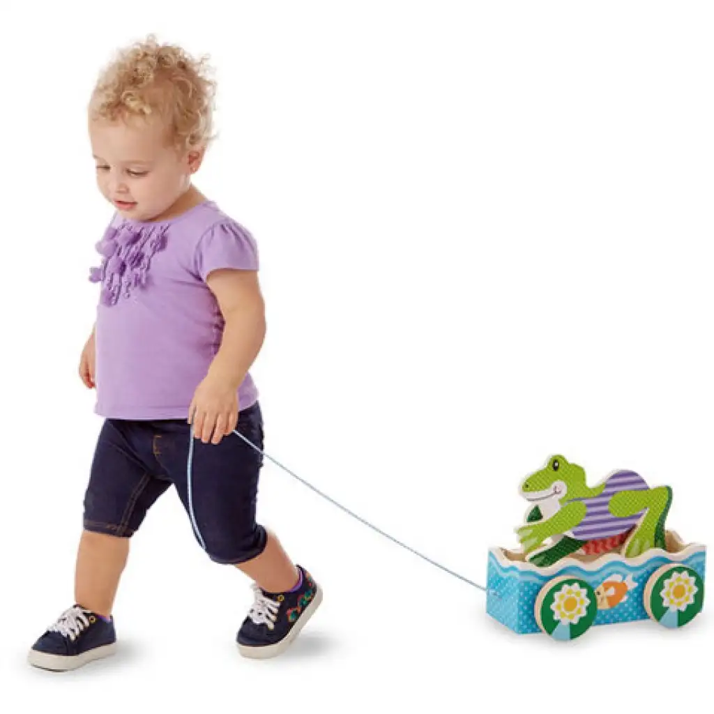 imagen de Carrera de ranas de madera - Melissa & Doug 3