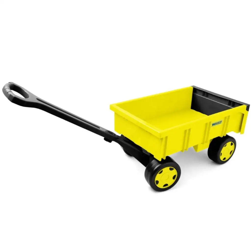 imagen de Carrito de mano amarillo con capacidad de carga de 60 kg - Wader 1