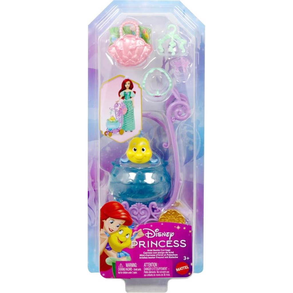 imagen de Carruaje de Mascota de las Princesas Disney Ariel - Mattel 1