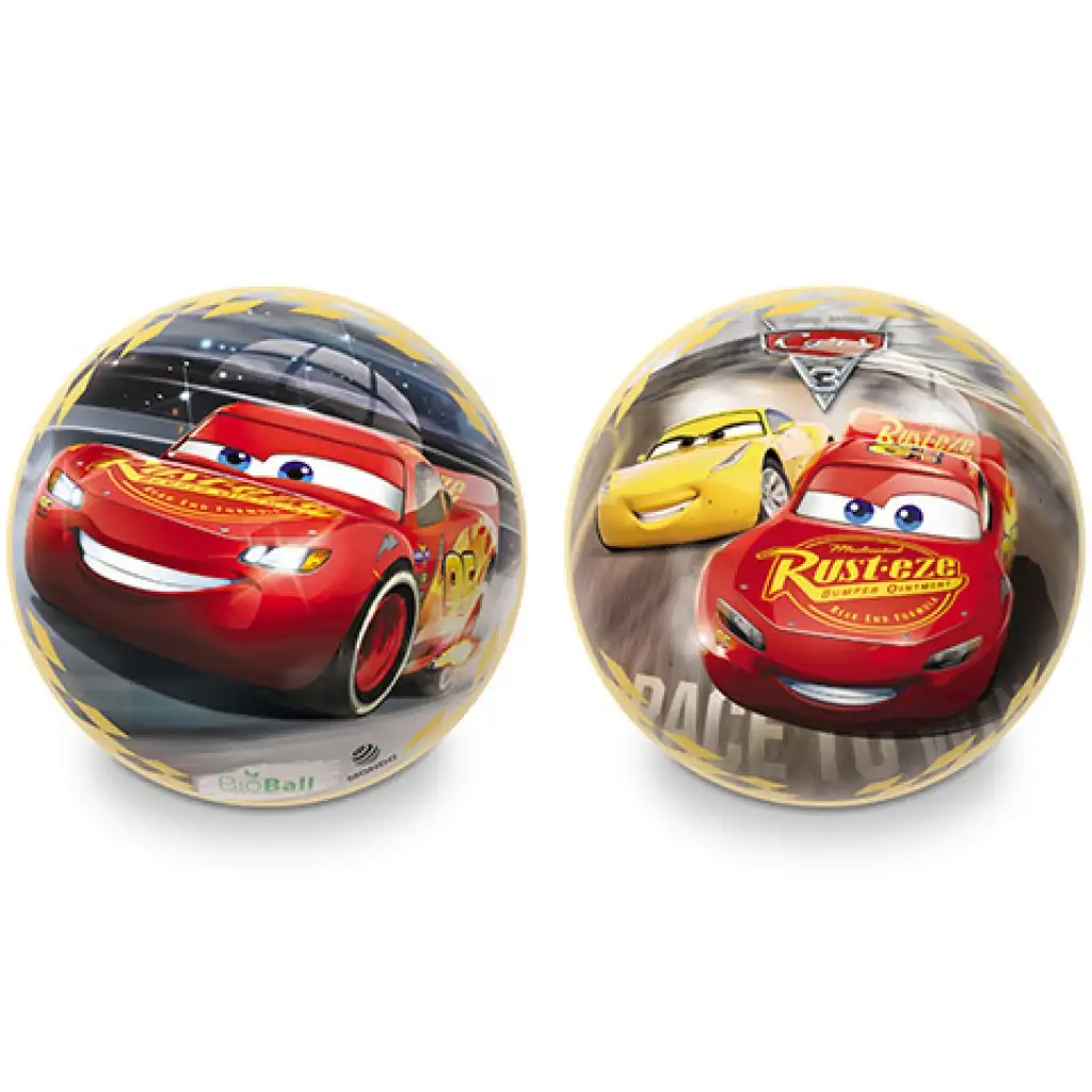 imagen de Cars 3 BioBall balón de goma 23cm 1