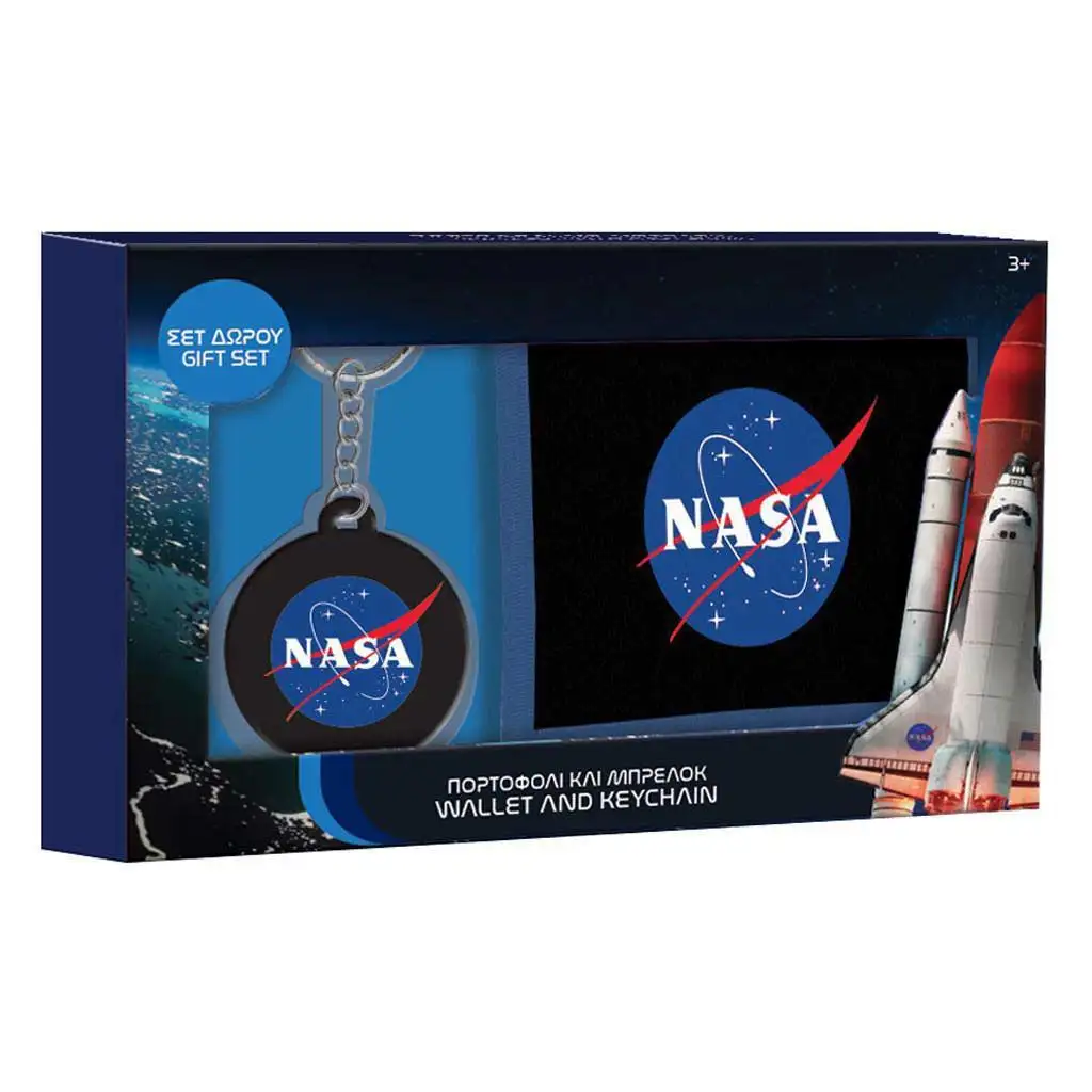 imagen de Cartera NASA con llavero regalo 1