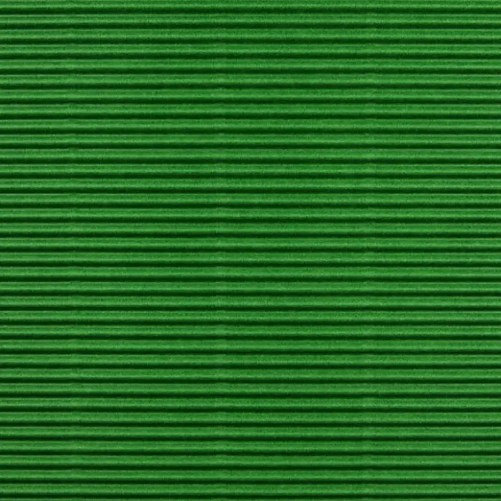 imagen de Cartón decorativo ondulado verde oscuro 3D B2 50x70cm 1ud 1