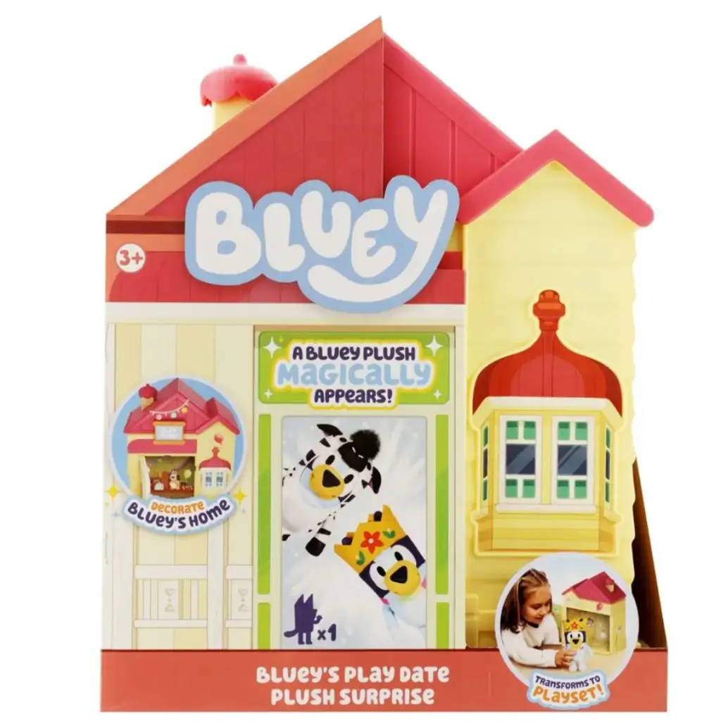 imagen de Casa de Bluey con sorpresa de peluche 1
