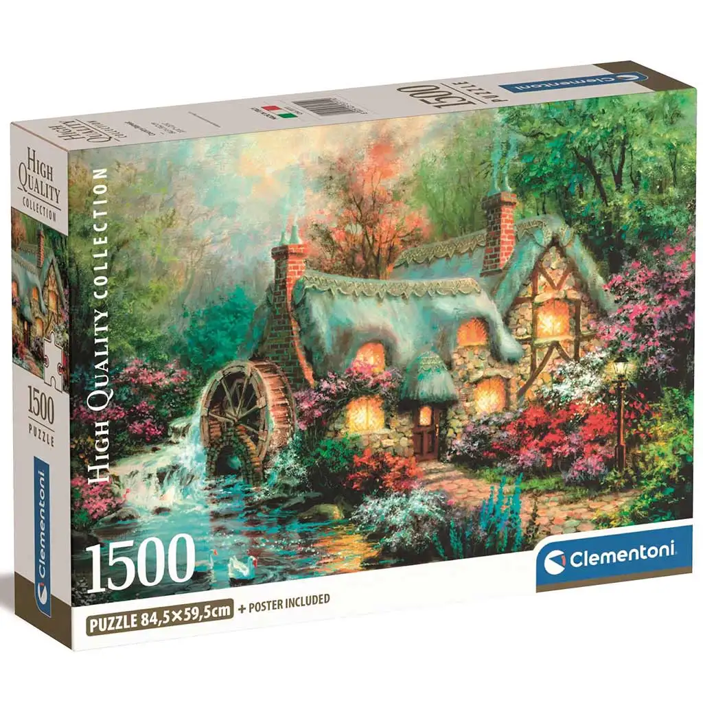imagen de Casa de campo 1500 piezas HQC puzzle 84,5x59,5cm - Clementoni 1