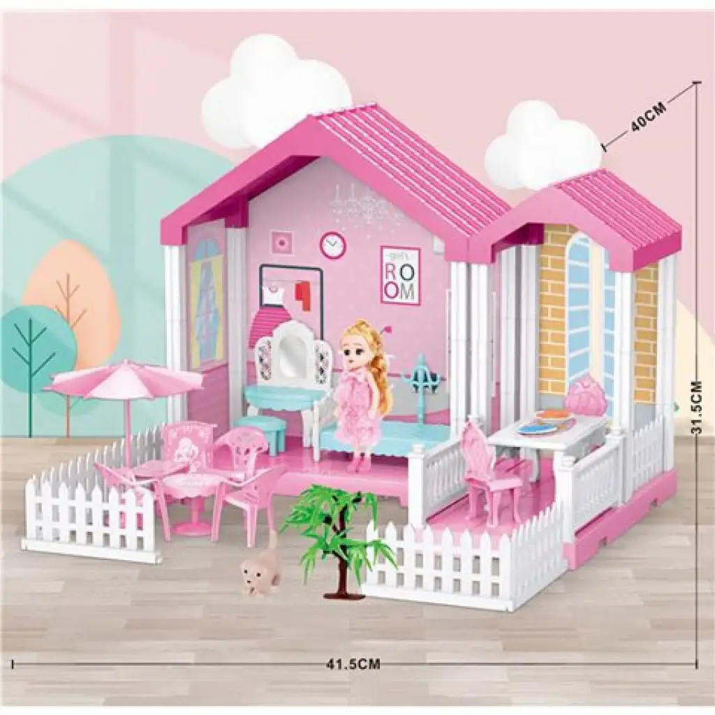 imagen de Casa de la princesa Katie con muñeca 1