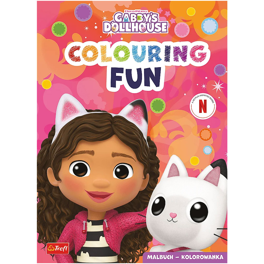 imagen de Casa de muñecas de Gabi: Libro para colorear de Gabi y Pandi Mancs - Trefl 1