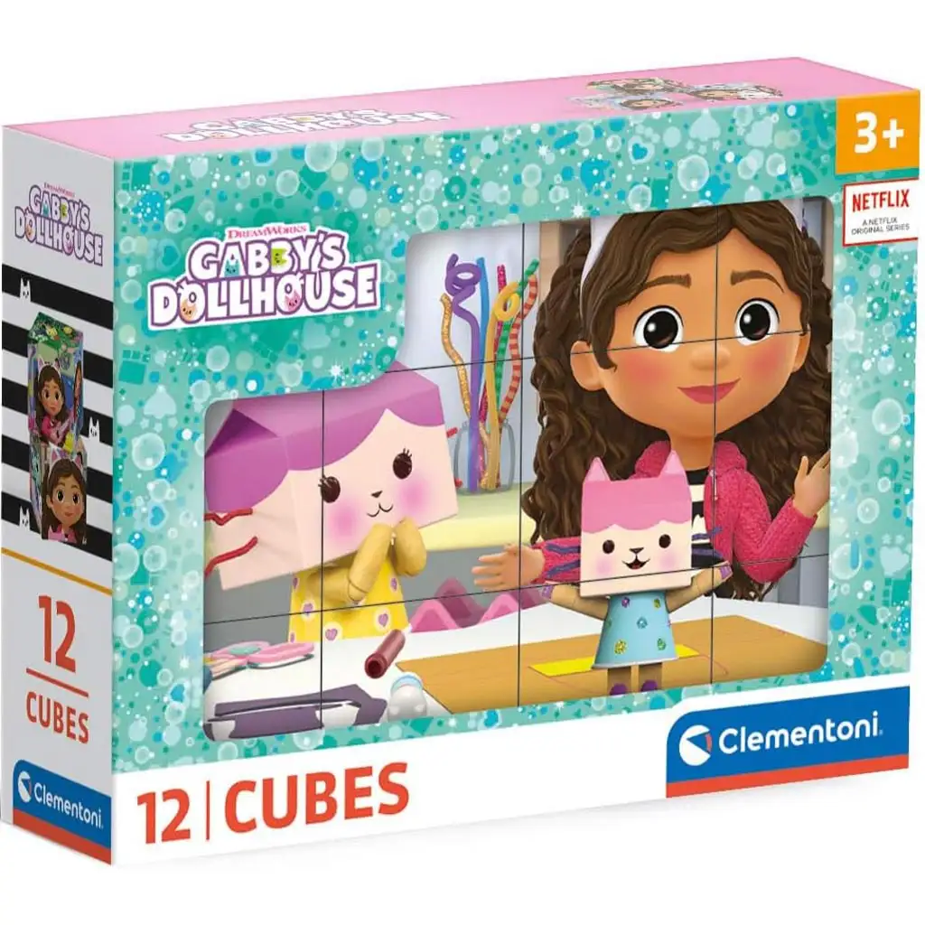 imagen de Casa de muñecas Gabi 12 piezas - Clementoni 1