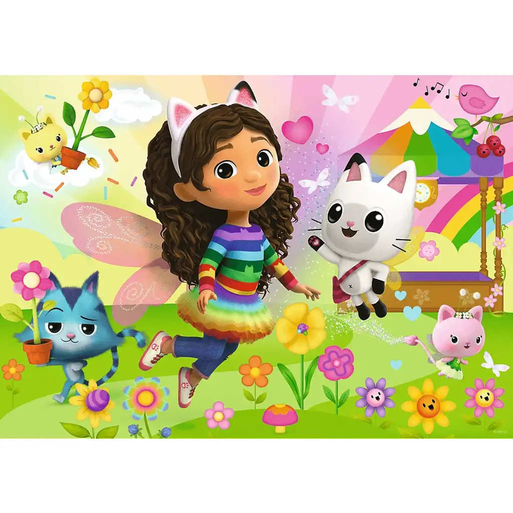 imagen de Casa de muñecas Gabi Aventura Brillante puzzle de 100 piezas – Trefl 2