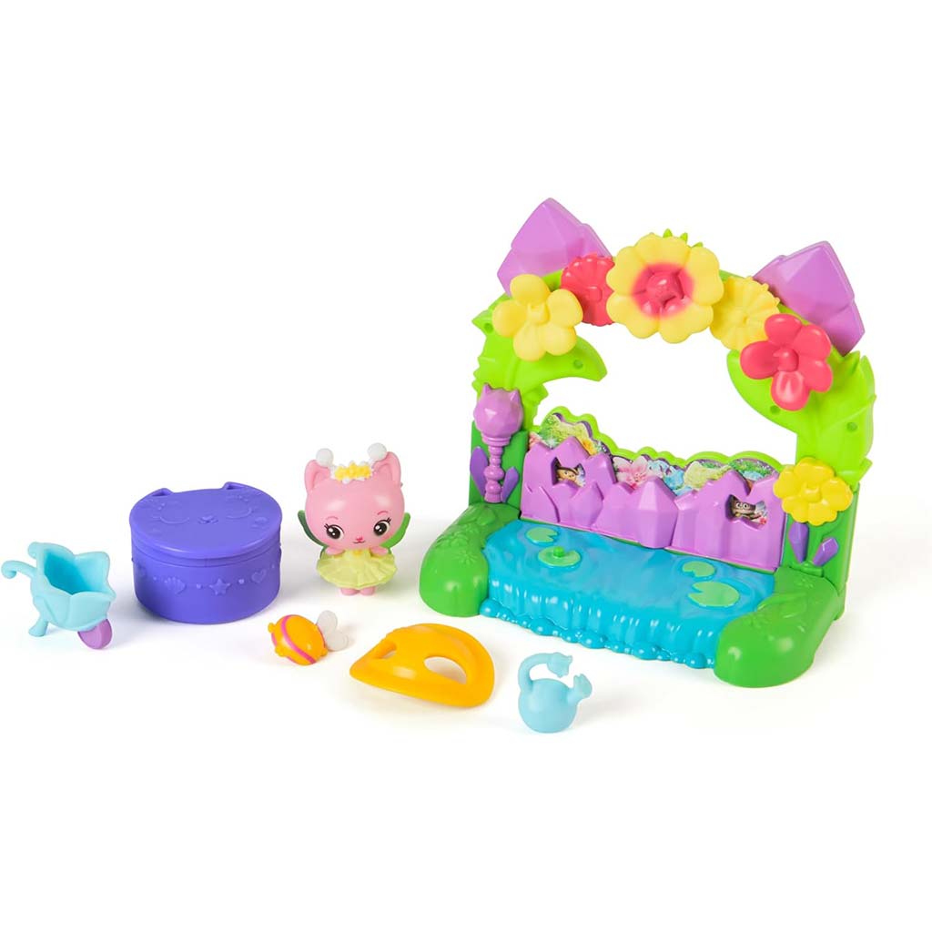 imagen de Casa de muñecas Gabi Cine: Set de juego de balcón Jardín de Cristal - Spin Master 2
