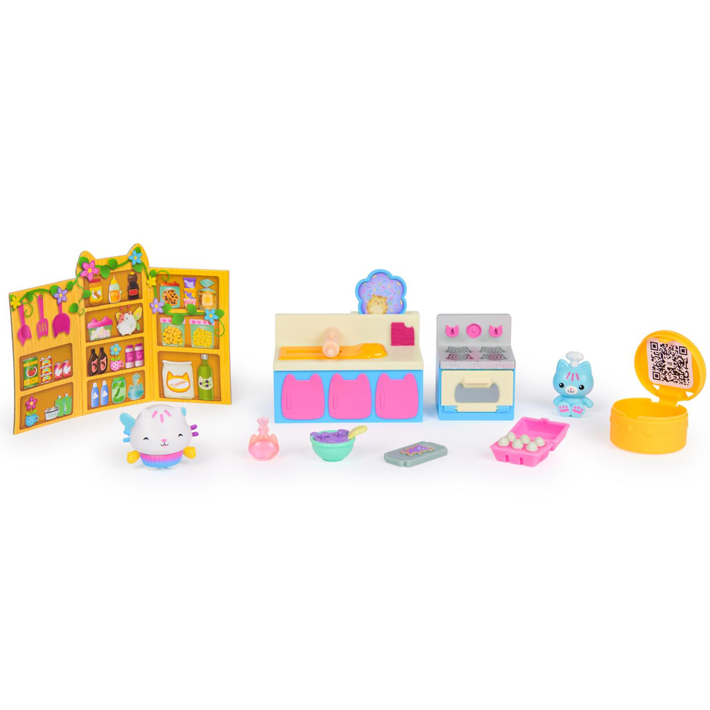 imagen de Casa de muñecas Gabi: Conjunto de juego de cocina de Gato Dulce - Spin Master 2