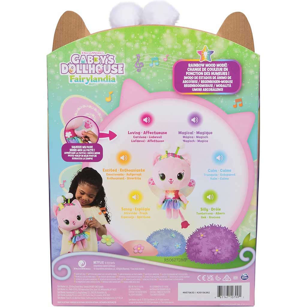 imagen de Casa de muñecas Gabi: Hada Kitty de peluche de 30 cm - Spin Master 2