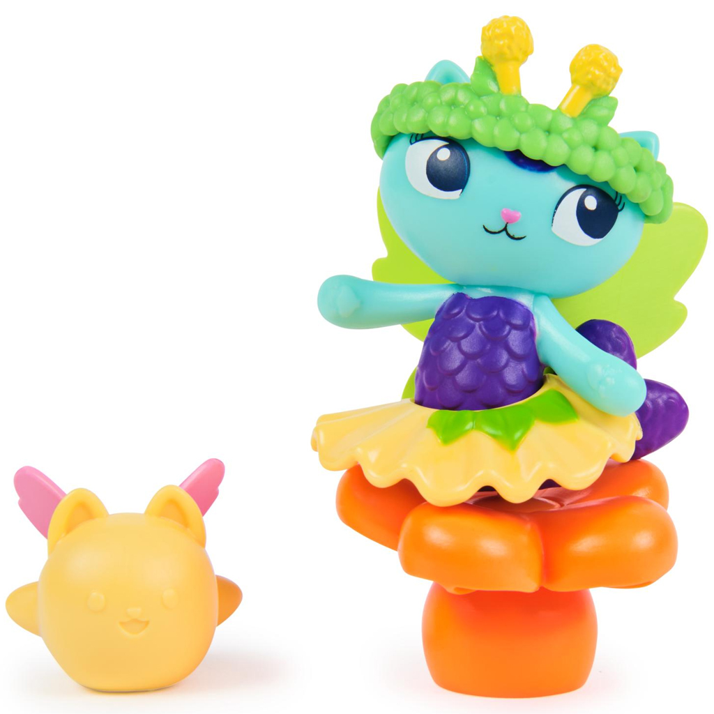 imagen de Casa de muñecas Gabi: Juego de muebles de sirena encantadora con figura MerCat - Spin Master 4