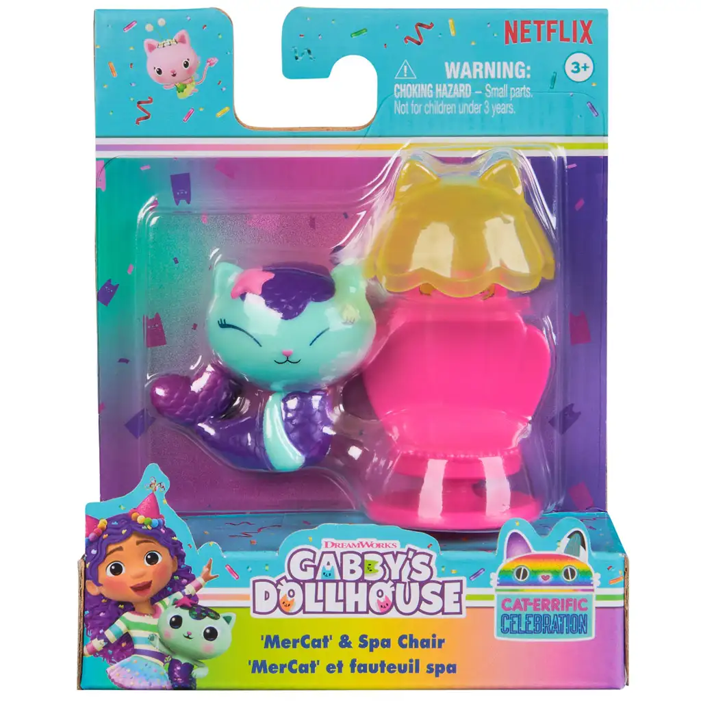 imagen de Casa de muñecas Gabi: Silla de spa mágica de Sirenita - Spin Master 1