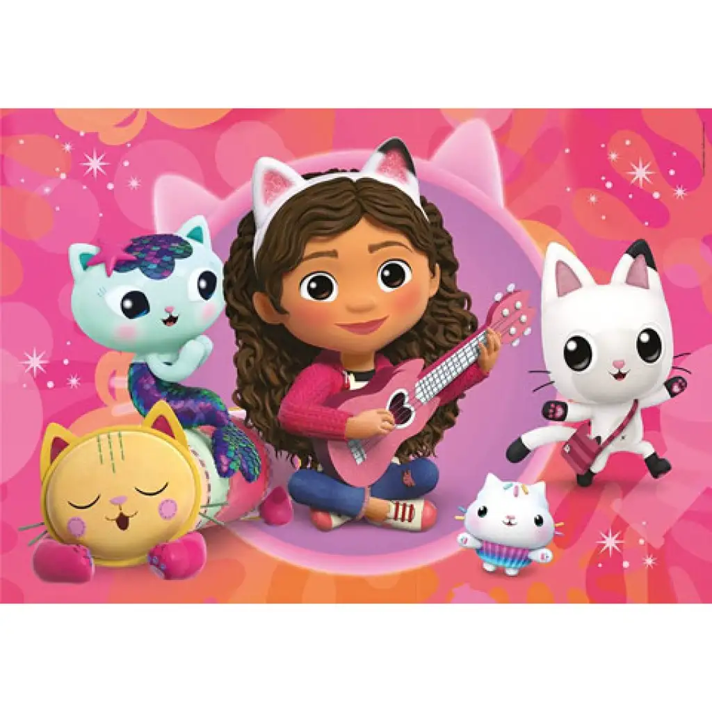 imagen de Casa de muñecas Gabi Supercolor 2x20 piezas puzzle - Clementoni 2
