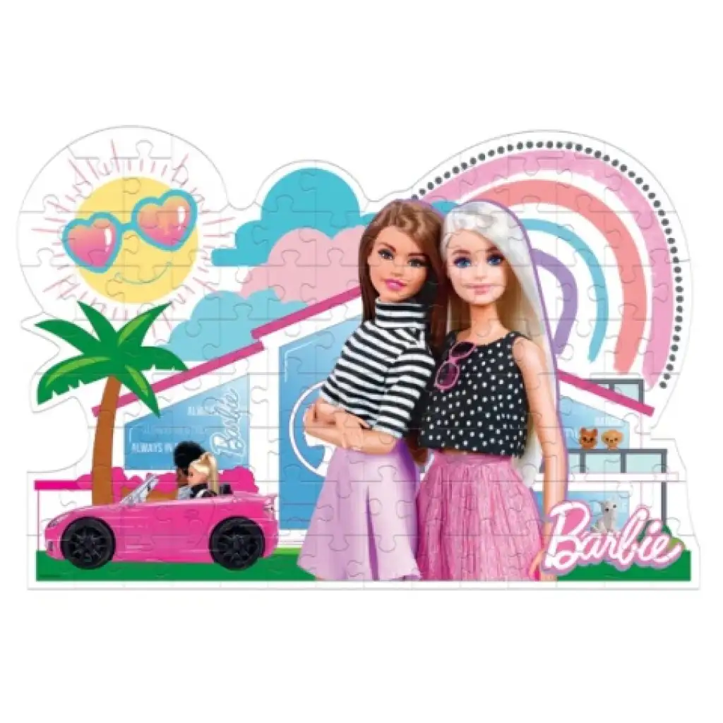 imagen de Casa de vacaciones de Barbie puzzle de 104 piezas - Clementoni 2