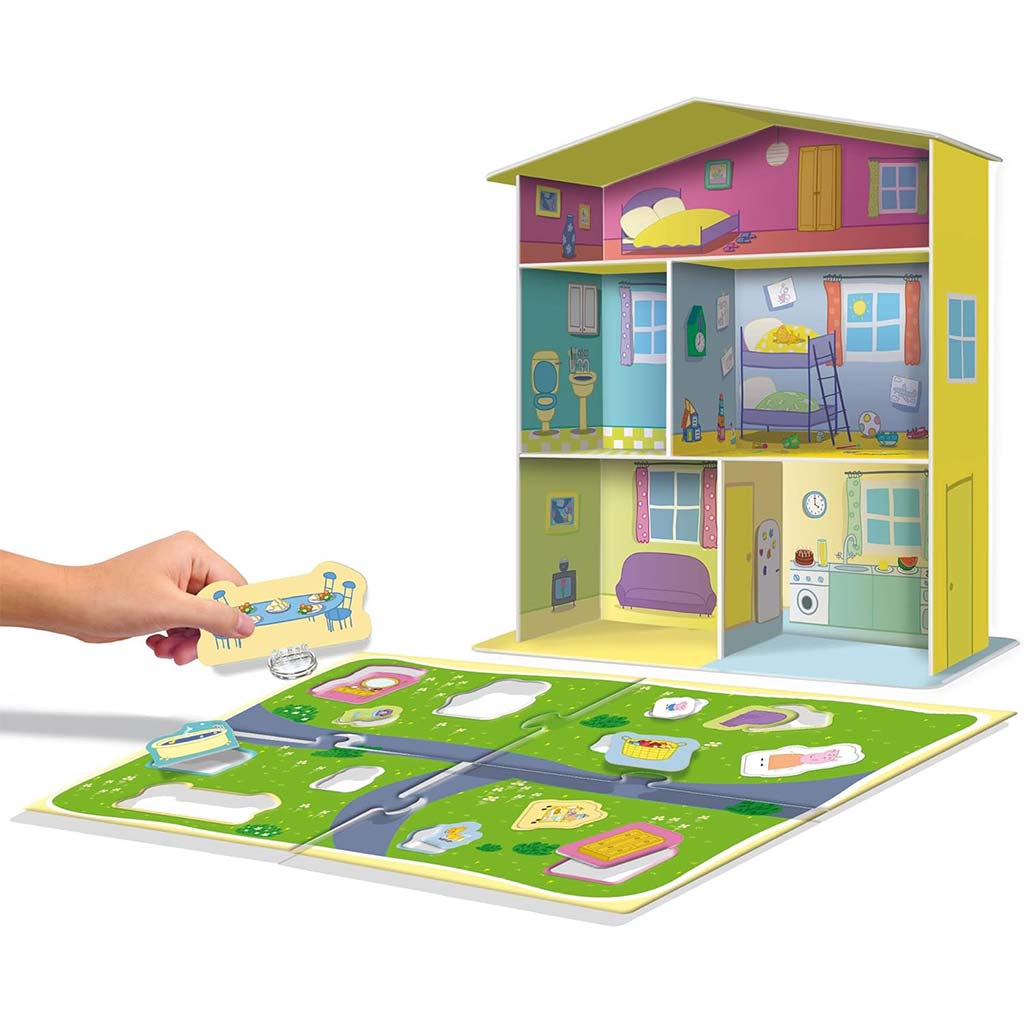 imagen de Casa educativa 3D de Peppa cerdita - Lisciani 4