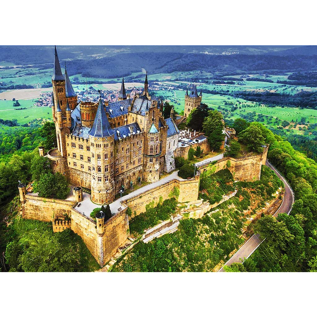 imagen de Castillo de Hohenzollern rompecabezas de 1000 piezas Premium plus quality - Trefl 2