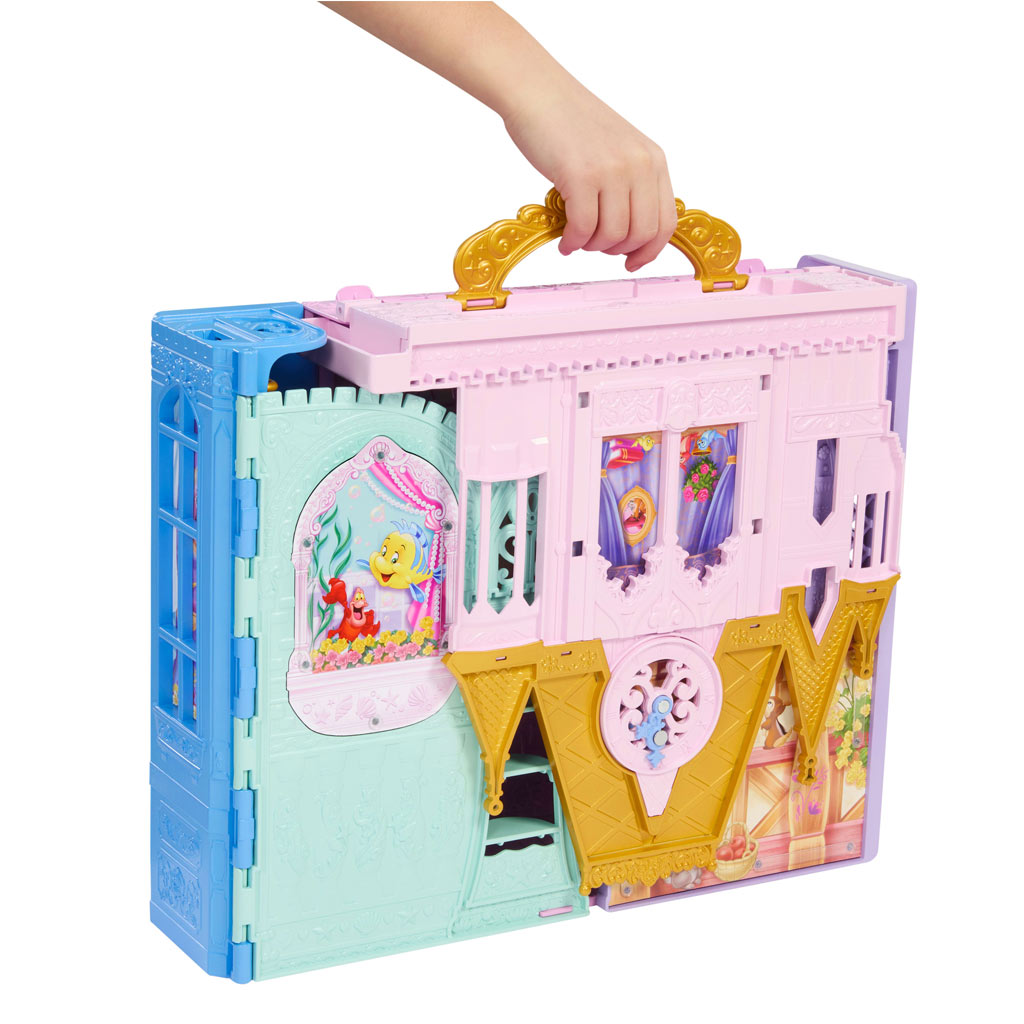 imagen de Castillo de Princesas Disney con Rapunzel y Muñeca - Mattel 6