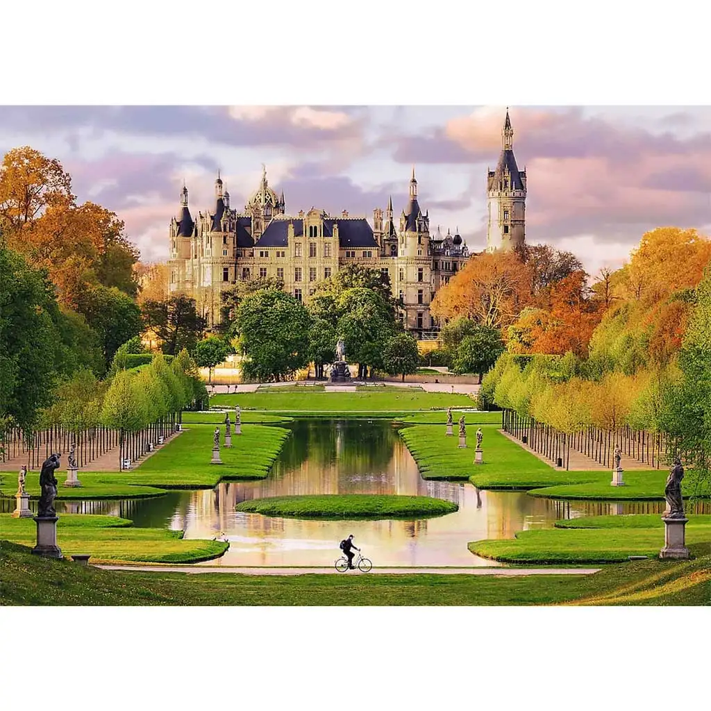 imagen de Castillo de Schwerin, Alemania rompecabezas premium de 1000 piezas - Trefl 2