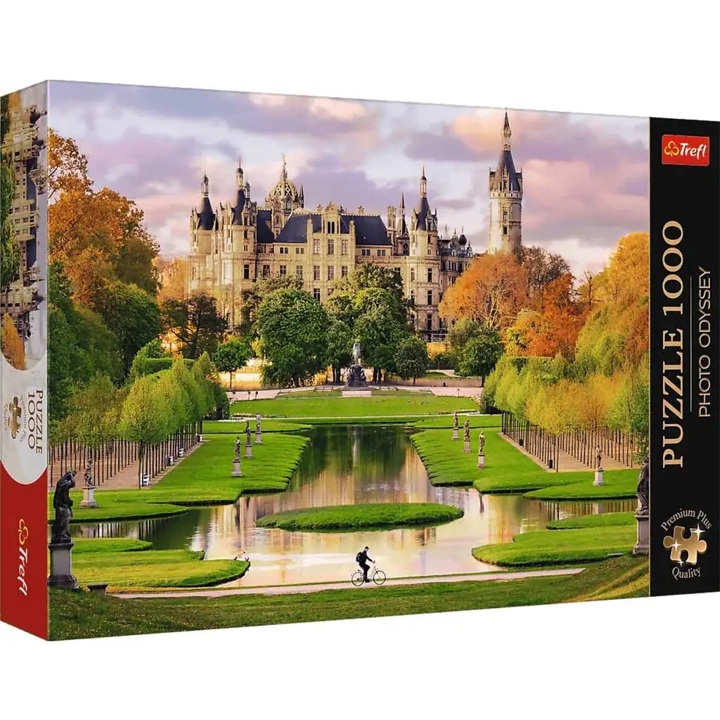 imagen de Castillo de Schwerin, Alemania rompecabezas premium de 1000 piezas - Trefl 1