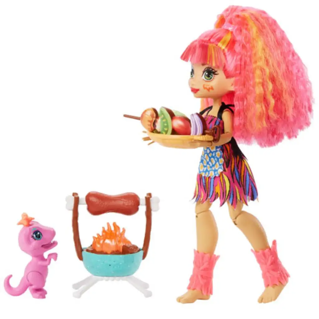 imagen de Cave Club: Emberly conjunto de juego con accesorios - Mattel 2