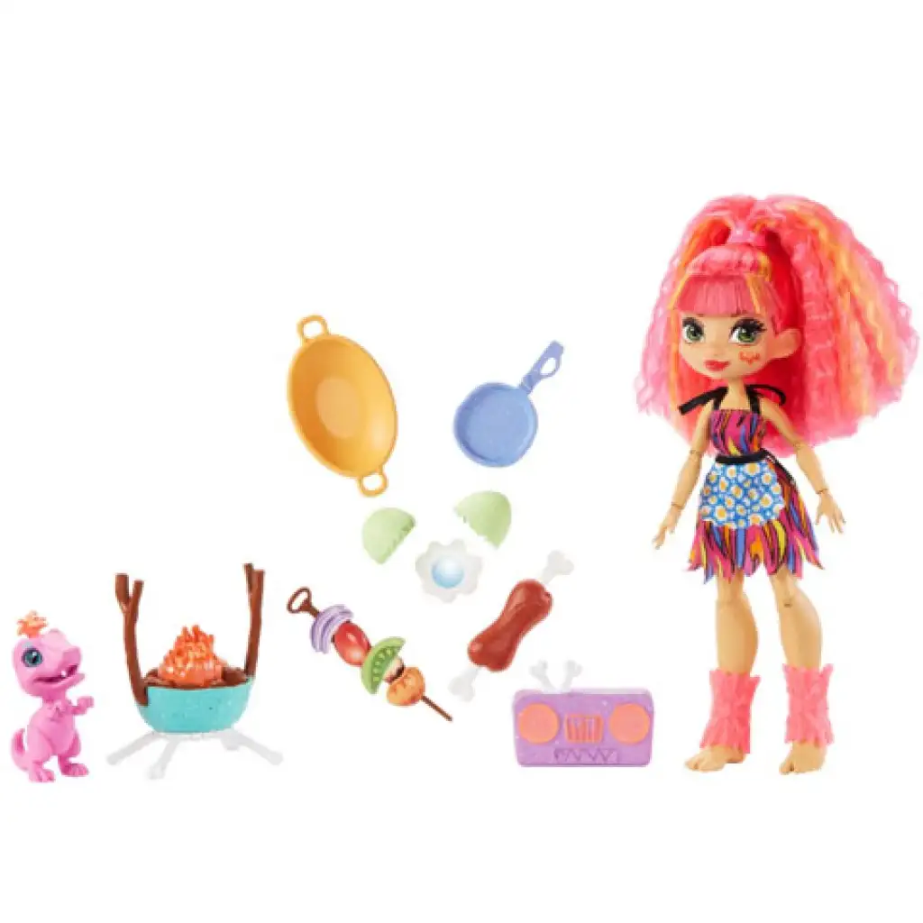 imagen de Cave Club: Emberly conjunto de juego con accesorios - Mattel 3