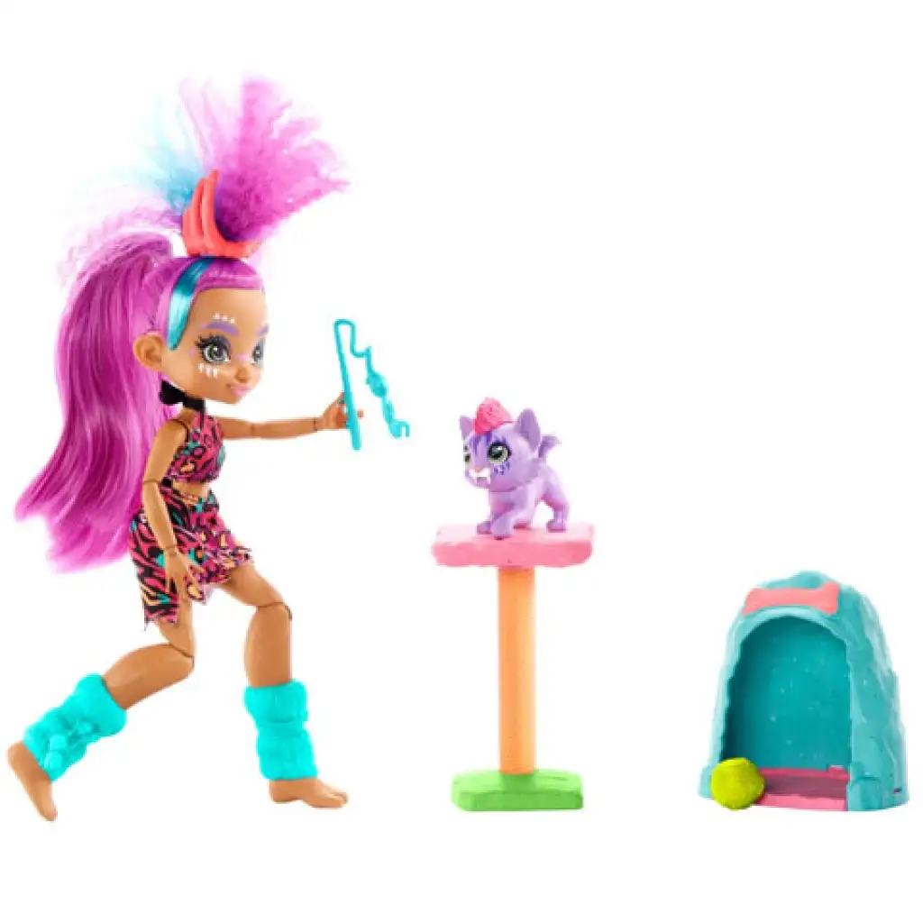 imagen de Cave Club: Set de juego Roaralai con accesorios - Mattel 3