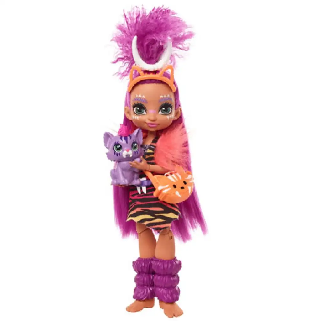 imagen de Cave Club: Set de juego Roaralai con el dinosaurio Ferell - Mattel 3