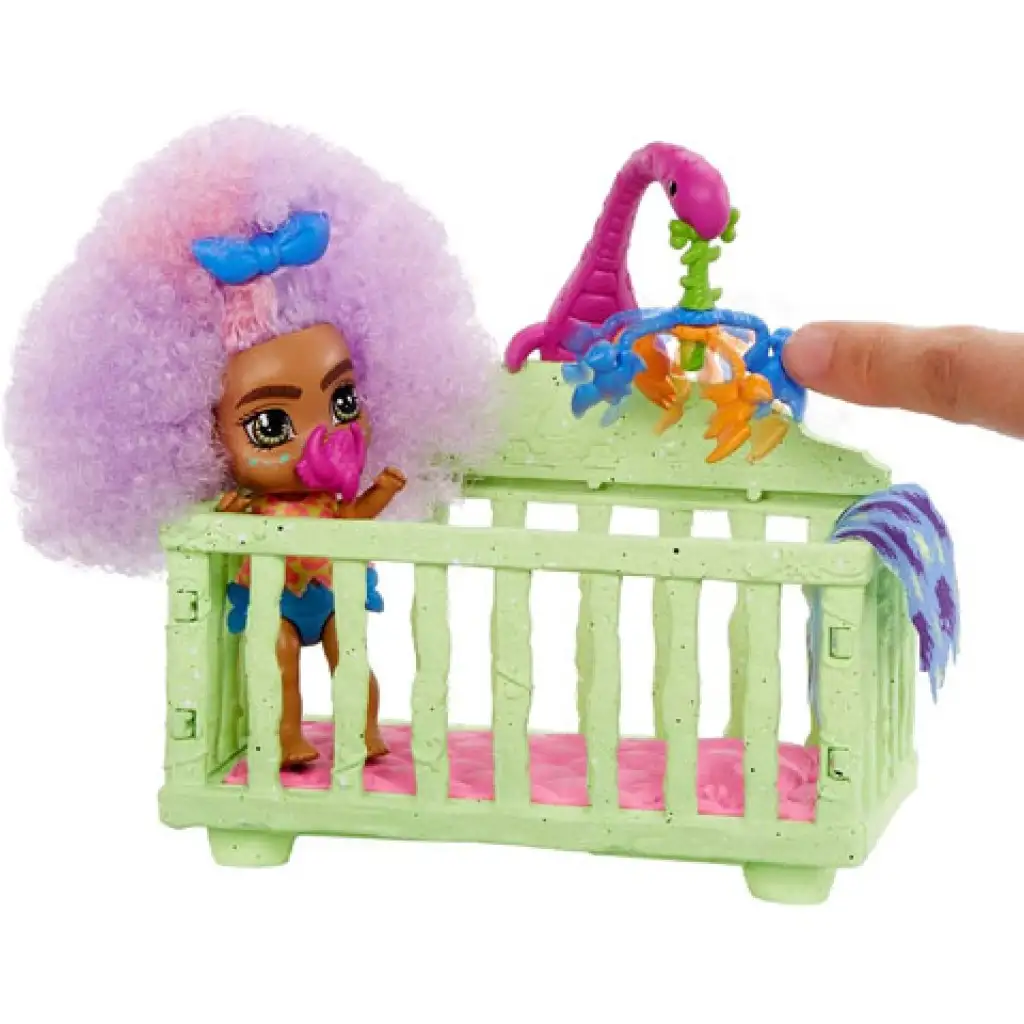 imagen de Cave Club: Set de juegos de niñera con accesorios - Mattel 4
