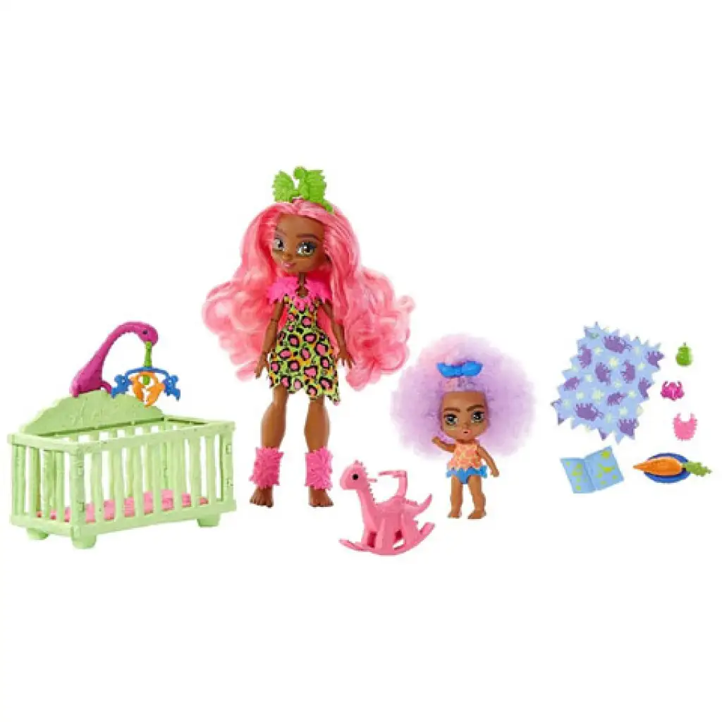 imagen de Cave Club: Set de juegos de niñera con accesorios - Mattel 5