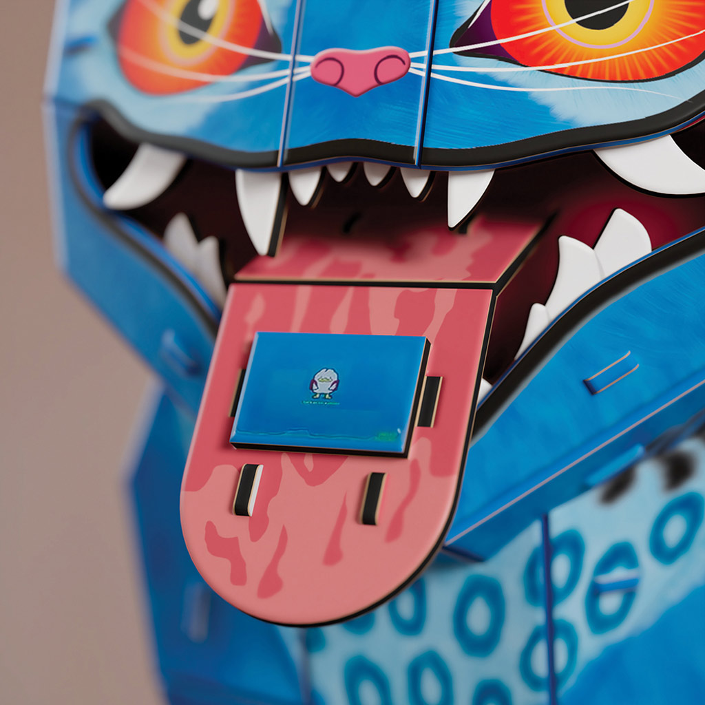 imagen de Cazadores de Demonios K-Pop – Puzzle 4D de Derpy tigre y Sussie pájaro - Spin Master 4