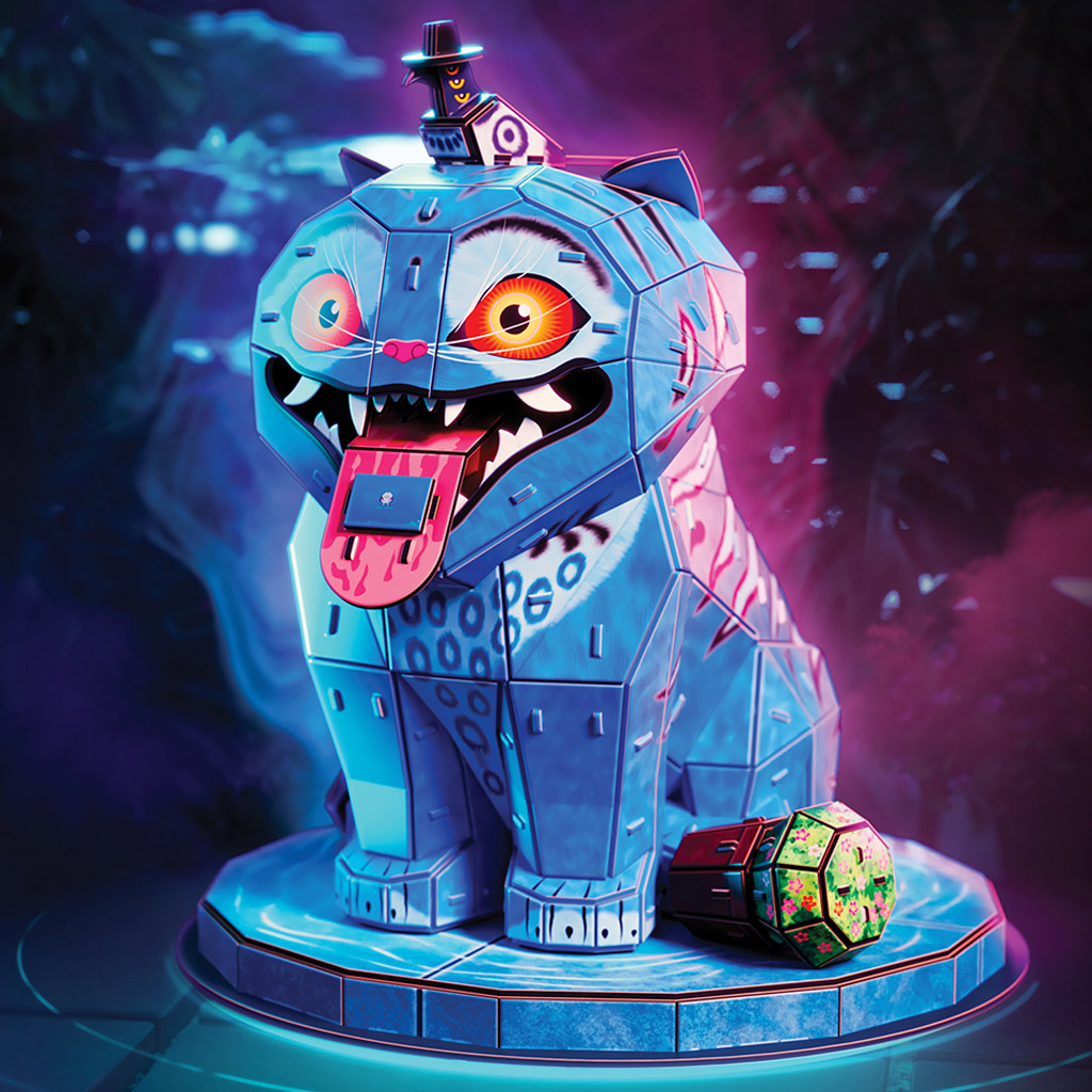 imagen de Cazadores de Demonios K-Pop – Puzzle 4D de Derpy tigre y Sussie pájaro - Spin Master 5