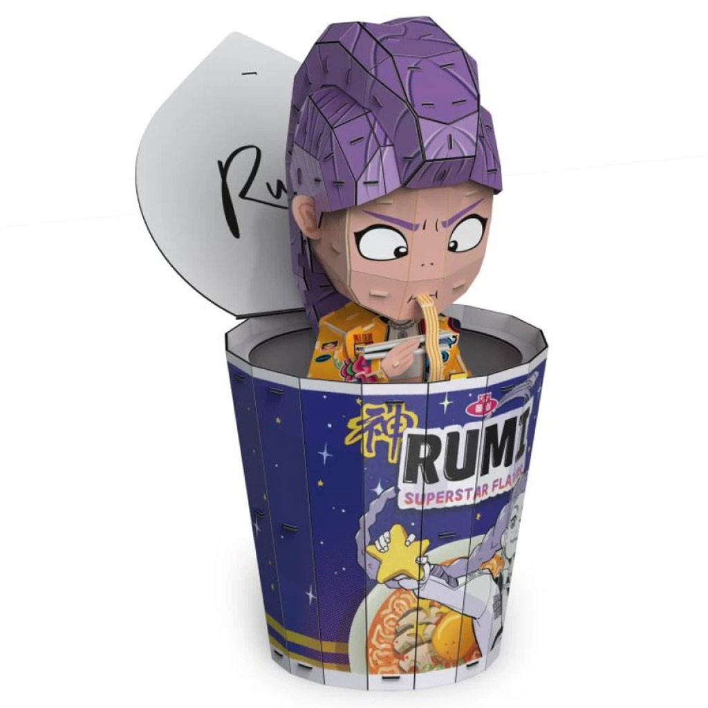 imagen de Cazadores de Demonios K-Pop – Rumi tazón de ramen rompecabezas 4D - Spin Master 2
