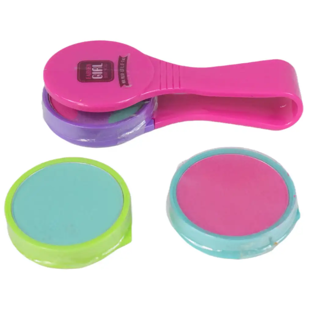 imagen de Chica de Moda: Gran set de maquillaje con tiza para el cabello, brillo labial y accesorios 6